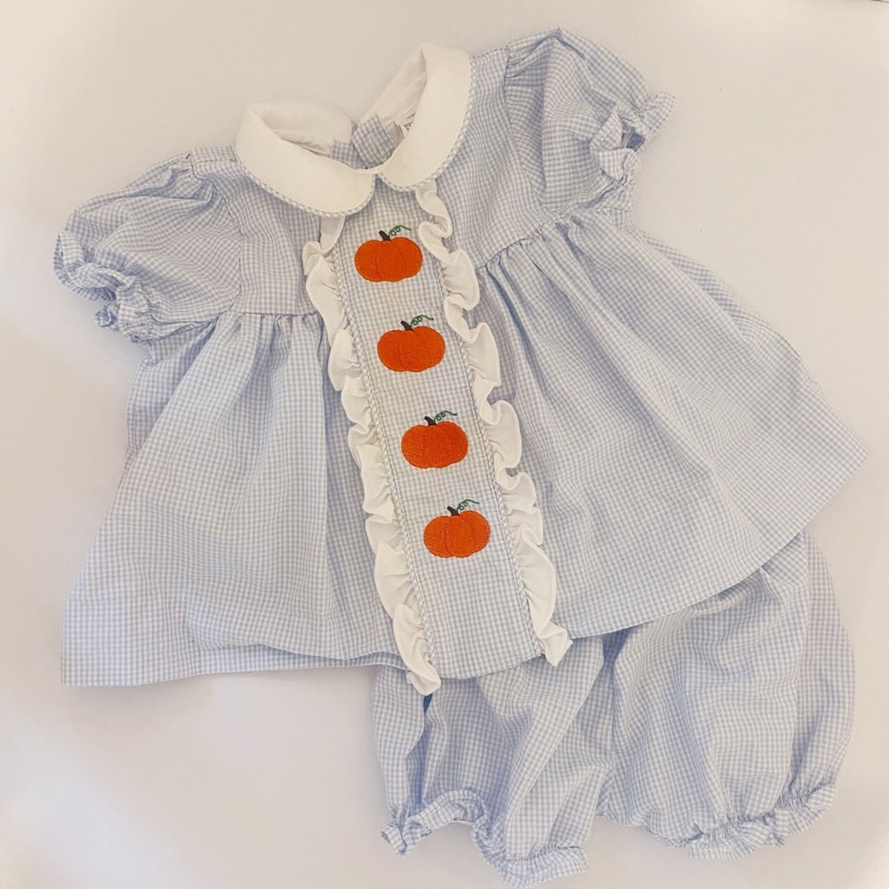 Pumpkin 6 Month Outfit
Used Once and Washed with Free and Clear